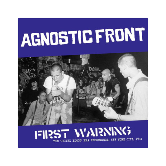 Agnostic Front - First Warning - The 'United Blood' Era Recordings, NYC 1983 LP (color vinyl)