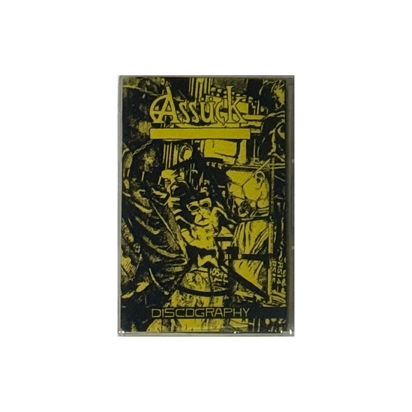 Assuck - Discography 1989-1998 cassette tape