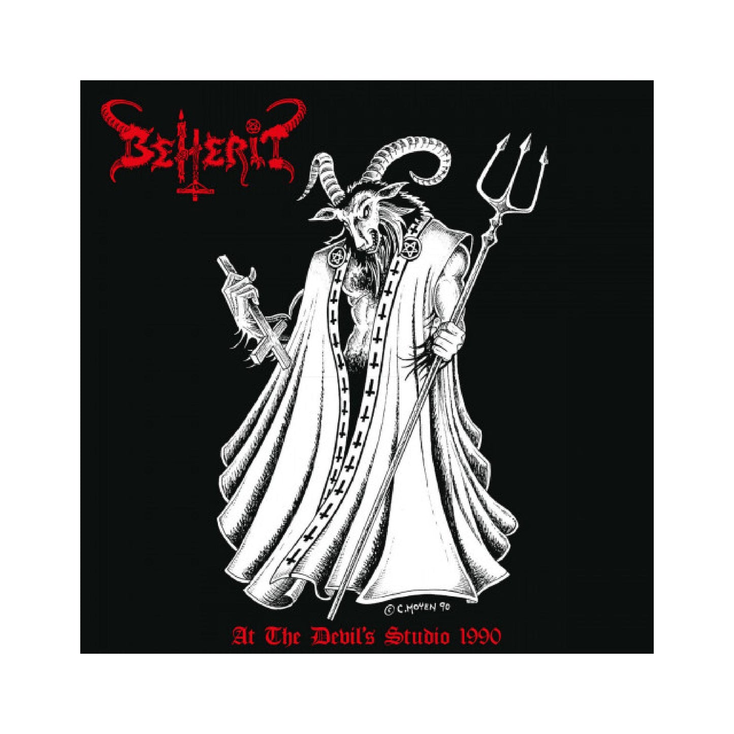 Beherit - At the Devil's Studio 1990 LP (black vinyl)