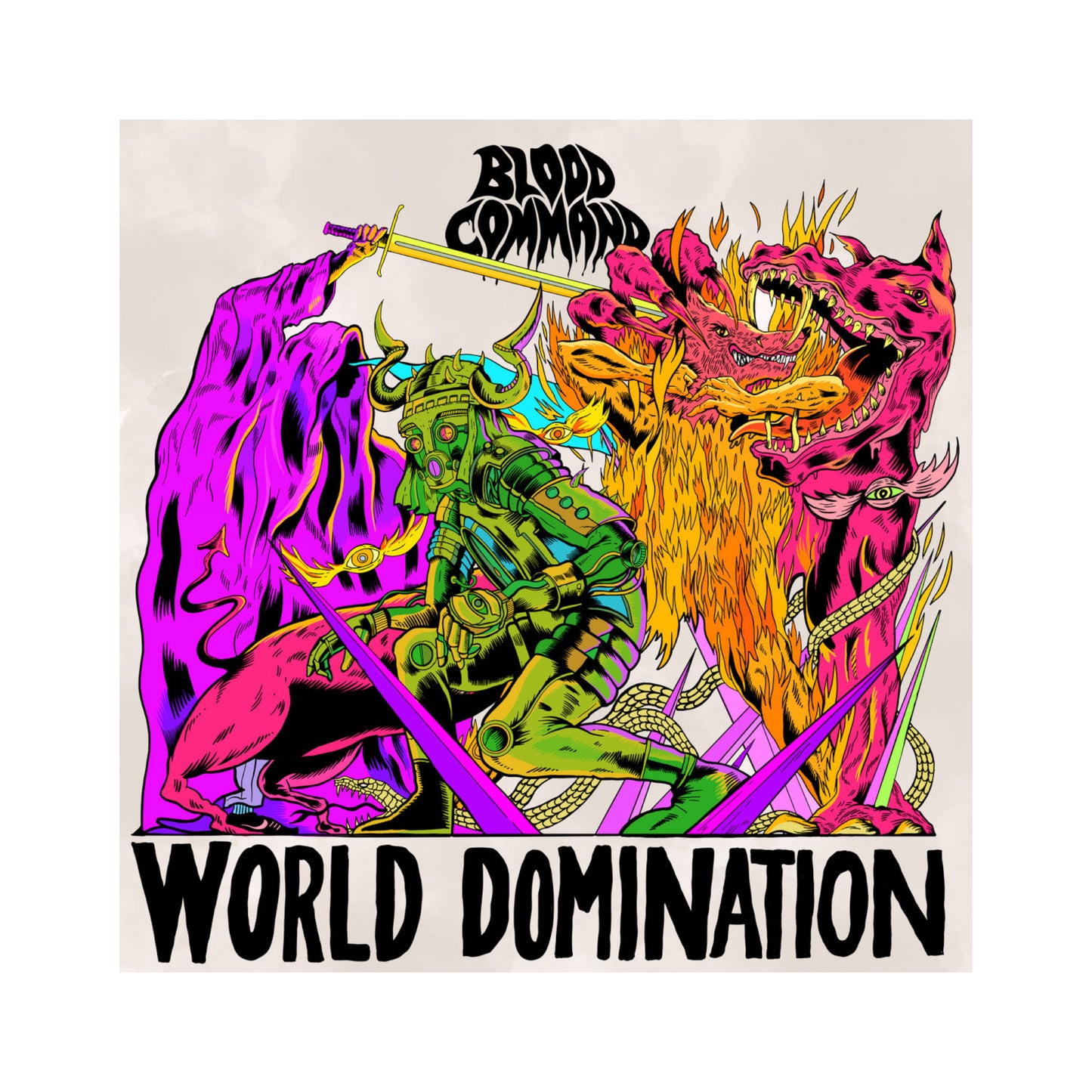 Blood Command - World Domination LP (color vinyl)