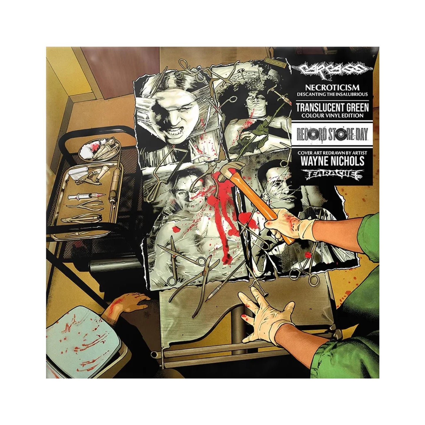 Carcass - Necroticism - Descanting The Insalubrious LP (color vinyl)