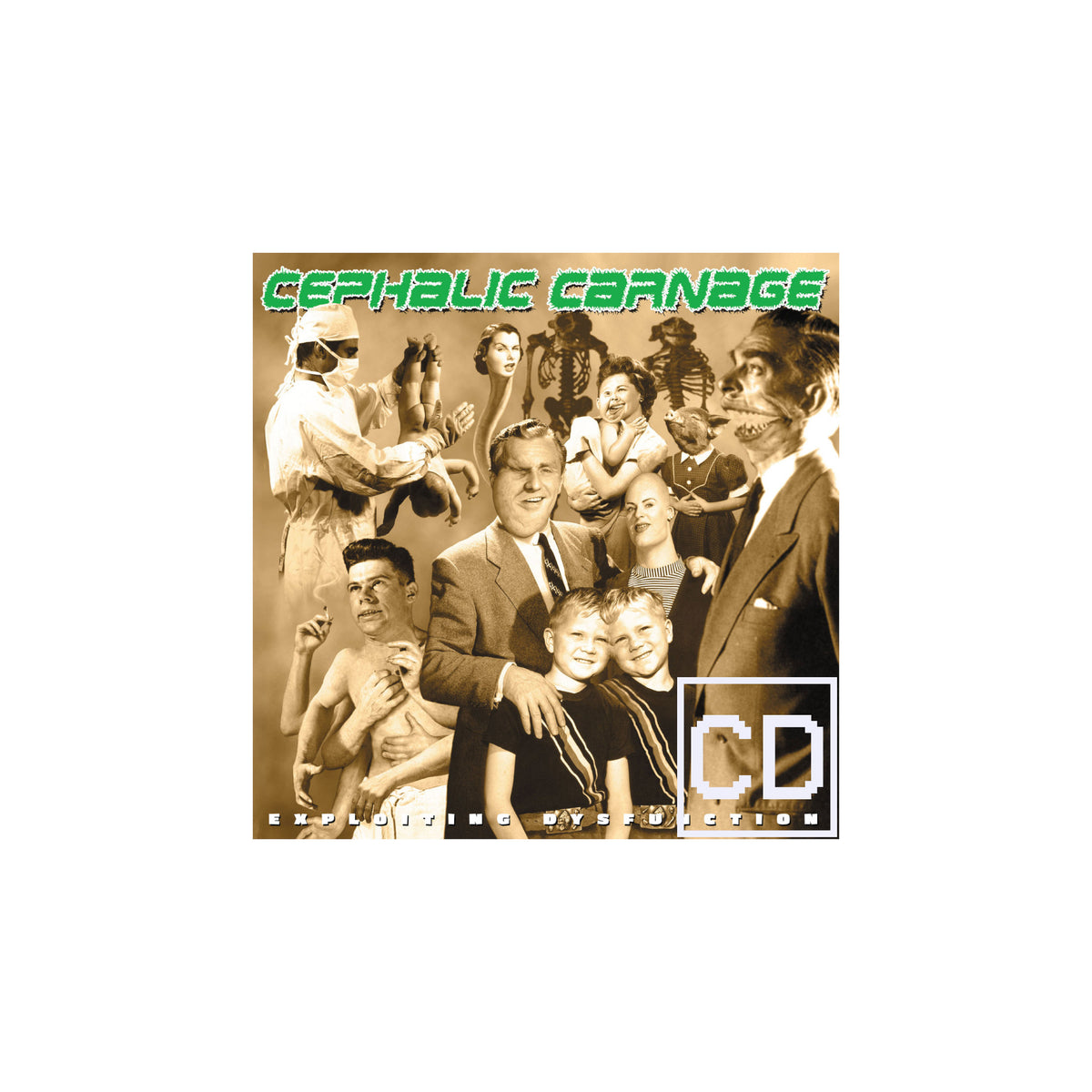 Cephalic Carnage - Exploiting Dysfunction (Deluxe 25th Anniversary) CD
