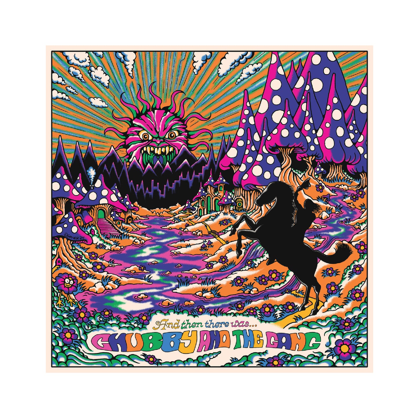 Chubby and The Gang - And Then There Was... LP (1st press edition of 150 color vinyl)