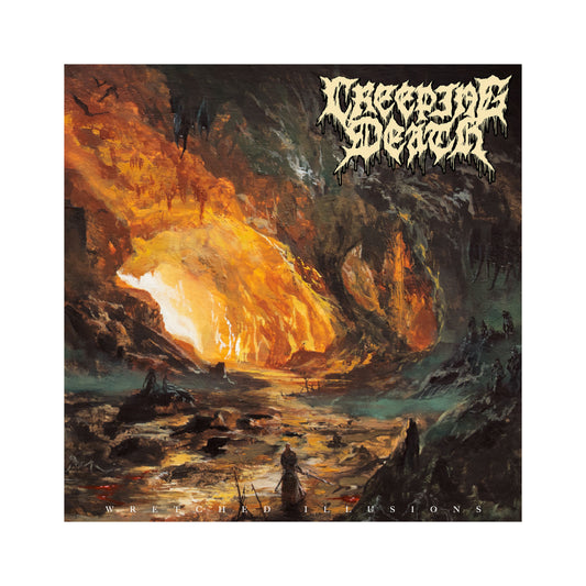 Creeping Death - Wretched Illusions LP (color vinyl)