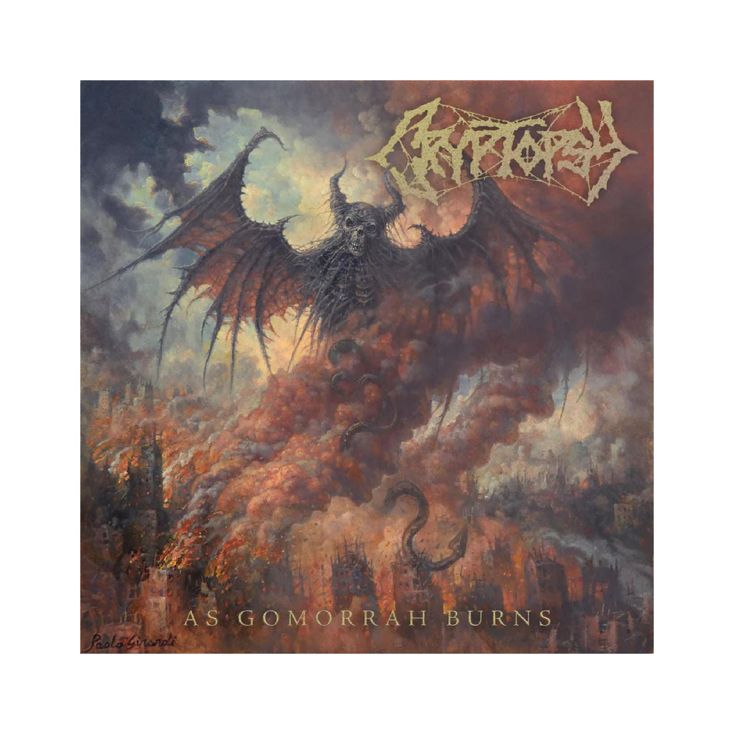 Cryptopsy - As Gomorrah Burns LP (color vinyl)