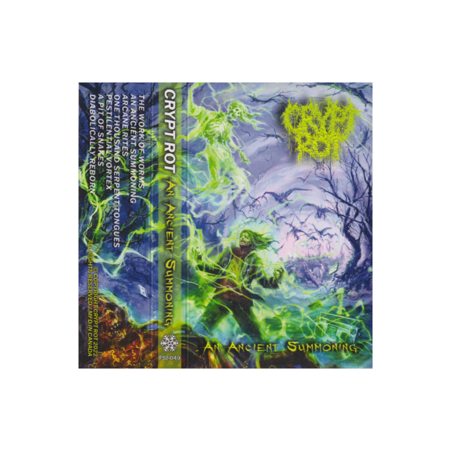 Crypt Rot - An Ancient Summoning cassette tape