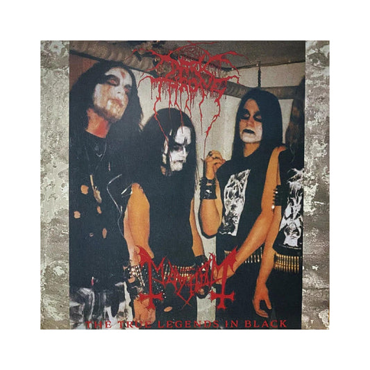 Darkthrone / Mayhem - True Legends In Black LP (black vinyl)
