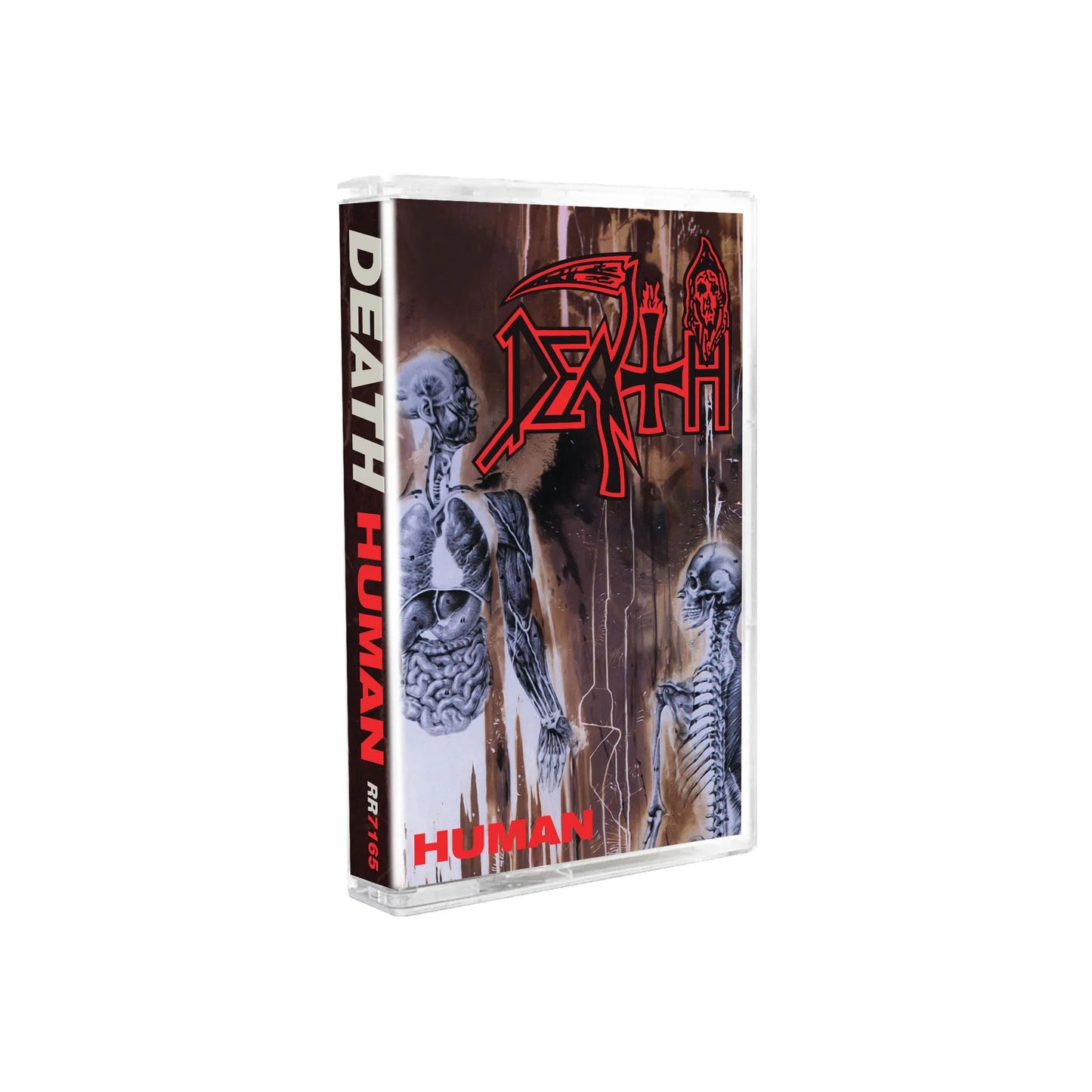 Death - Human cassette tape (2021 red shell reissue)