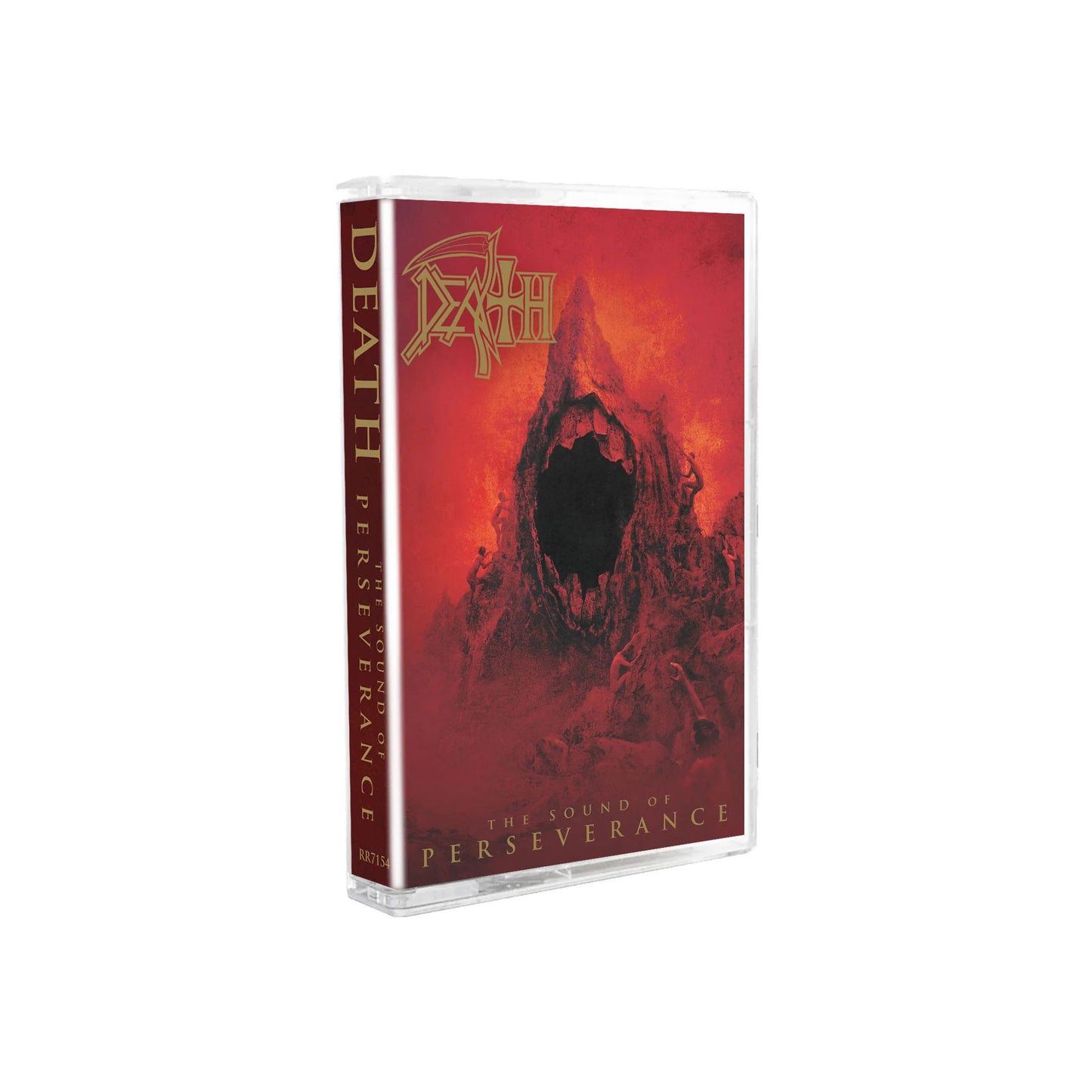 Death - The Sound of Perseverance cassette tape (2021 red shell reissue)
