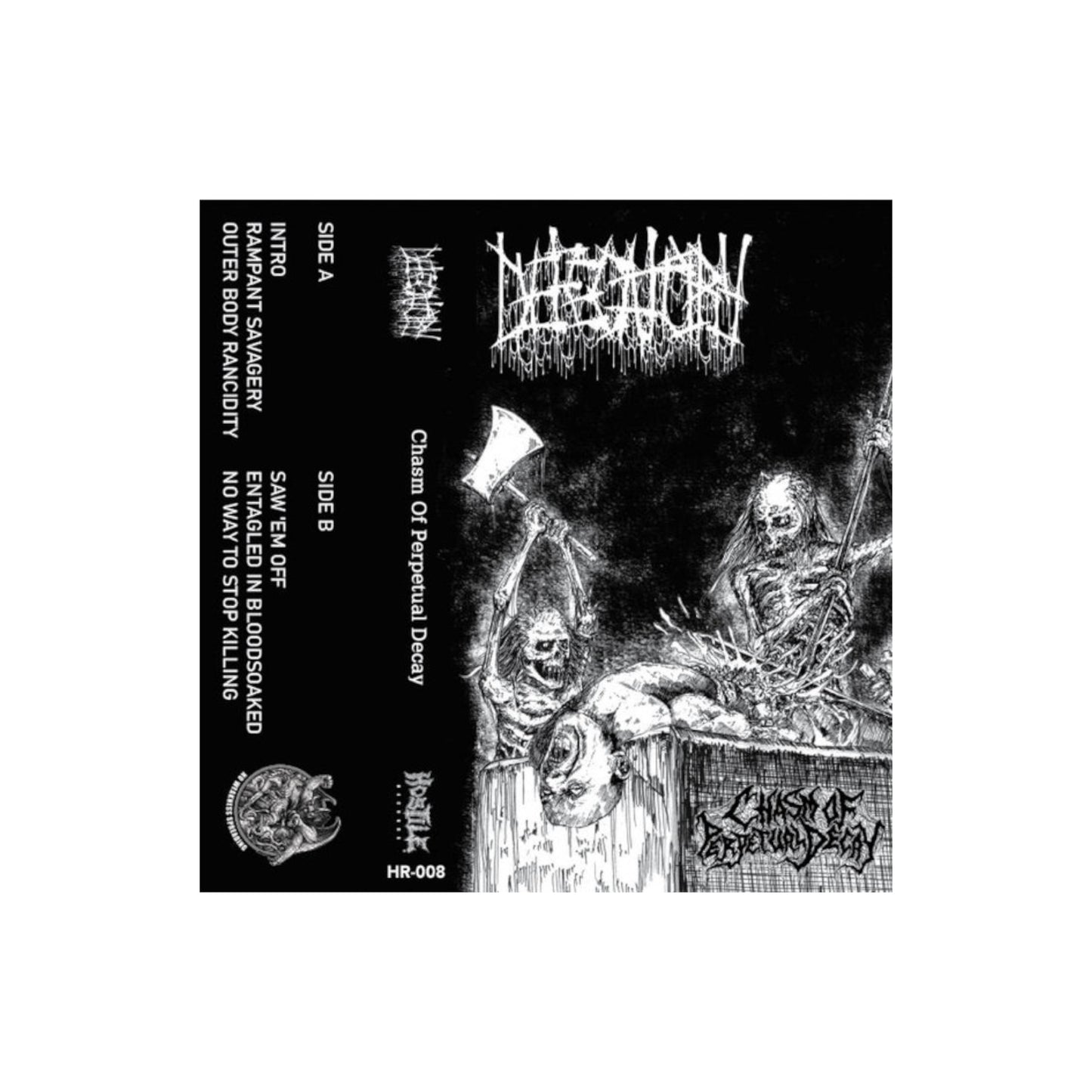 Defecatory - Chasm Of Perpetual Decay cassette tape