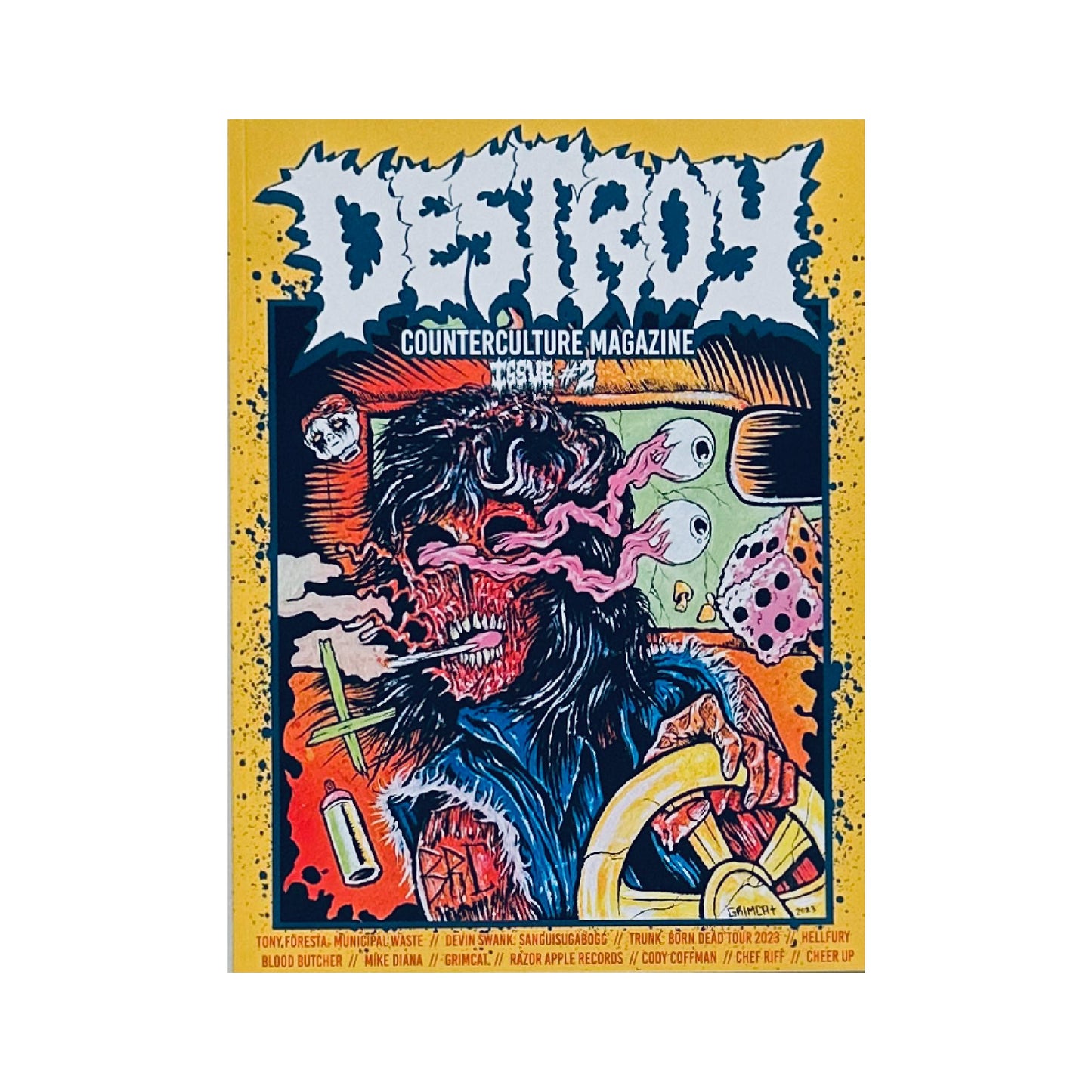 Destroy Magazine Issue #1 and #2 bundle