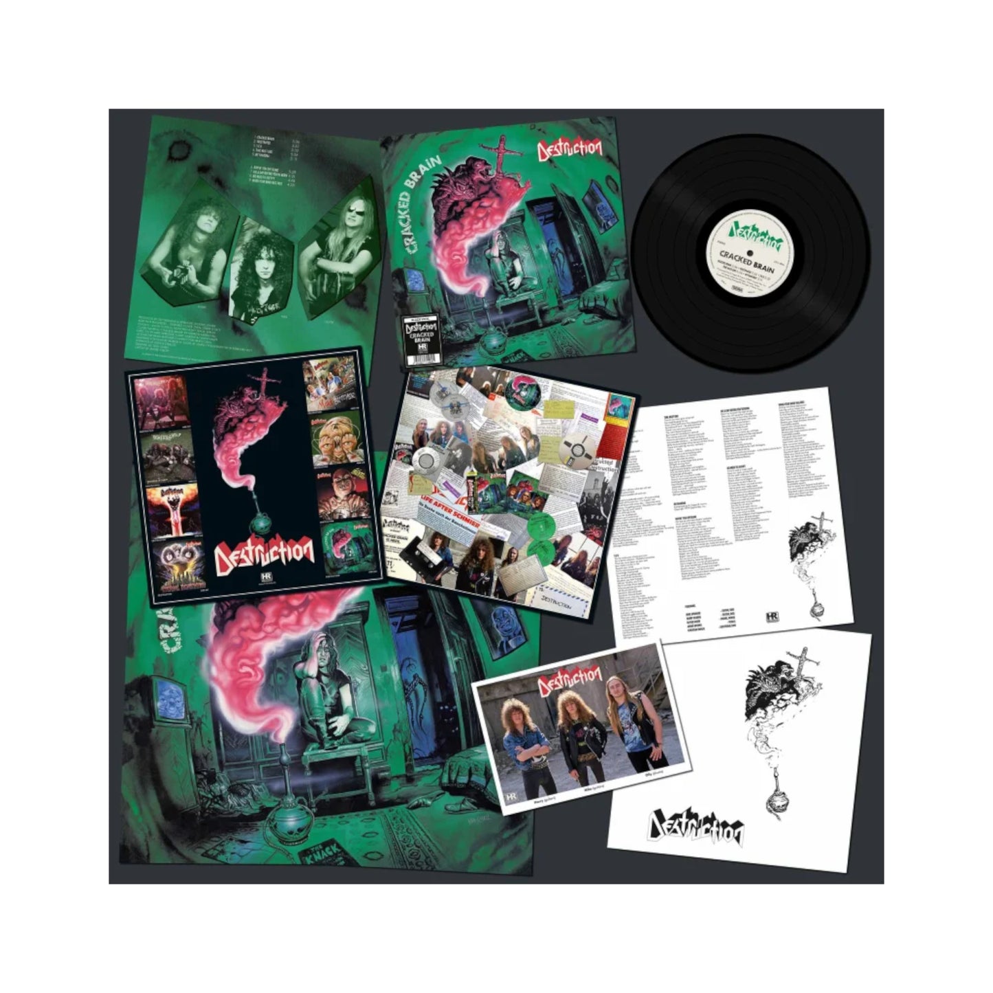 Destruction - Cracked Brain LP (color vinyl)