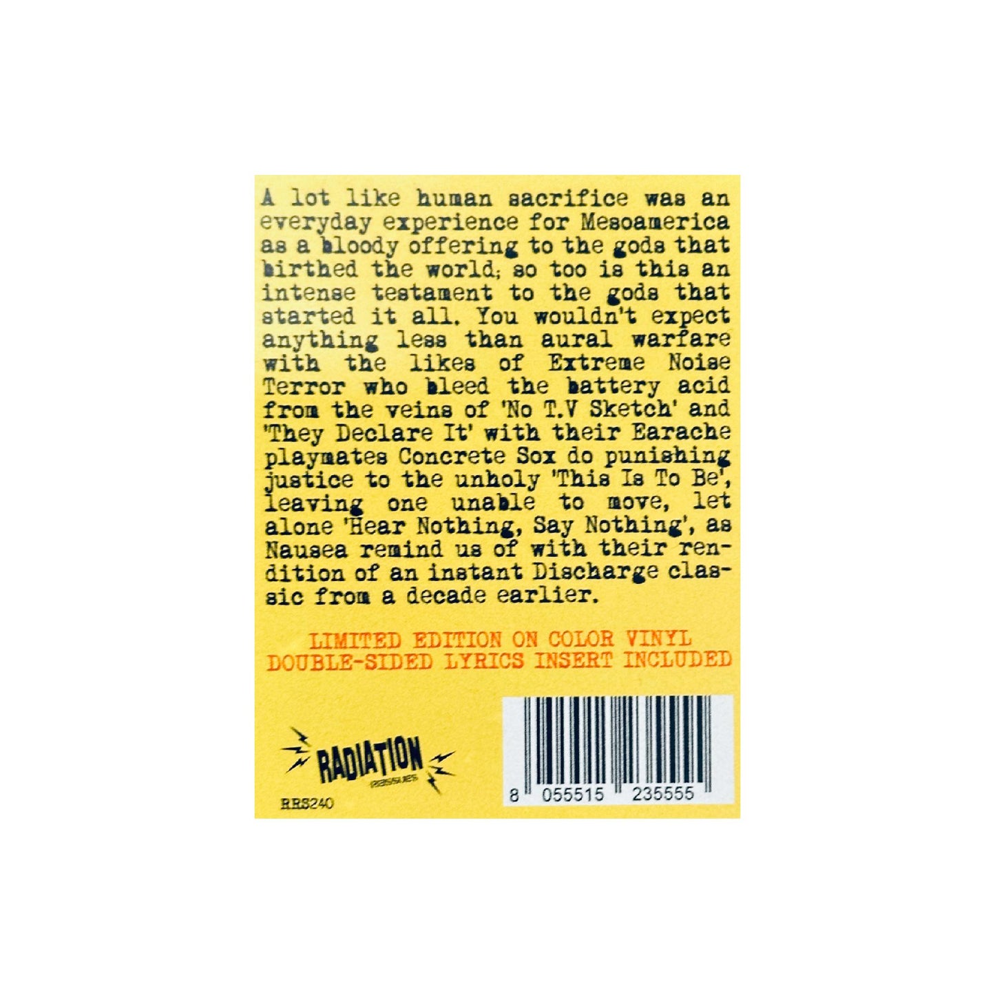 Various (V/A) - Discharged Discharge Tribute (color vinyl)