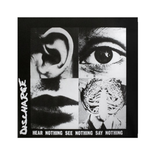 Discharge - Hear Nothing See Nothing Say Nothing LP (black vinyl)
