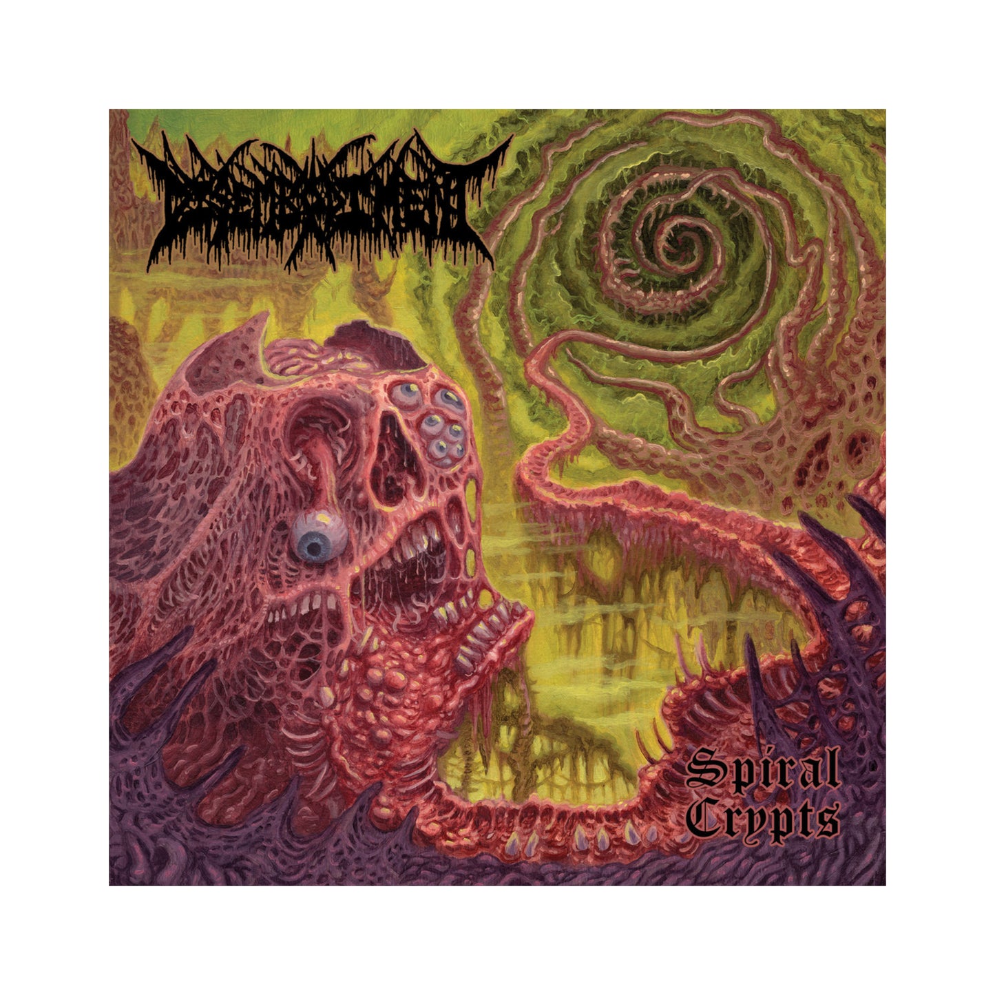 Disembodiment - Spiral Crypts LP (black vinyl)