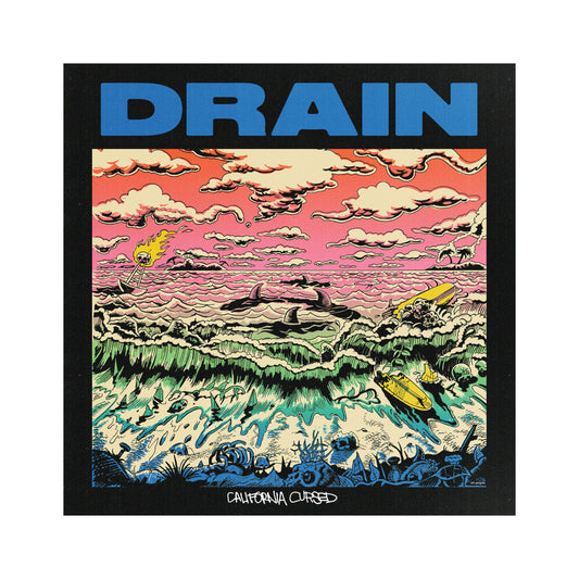 Drain - California Cursed LP (color vinyl)
