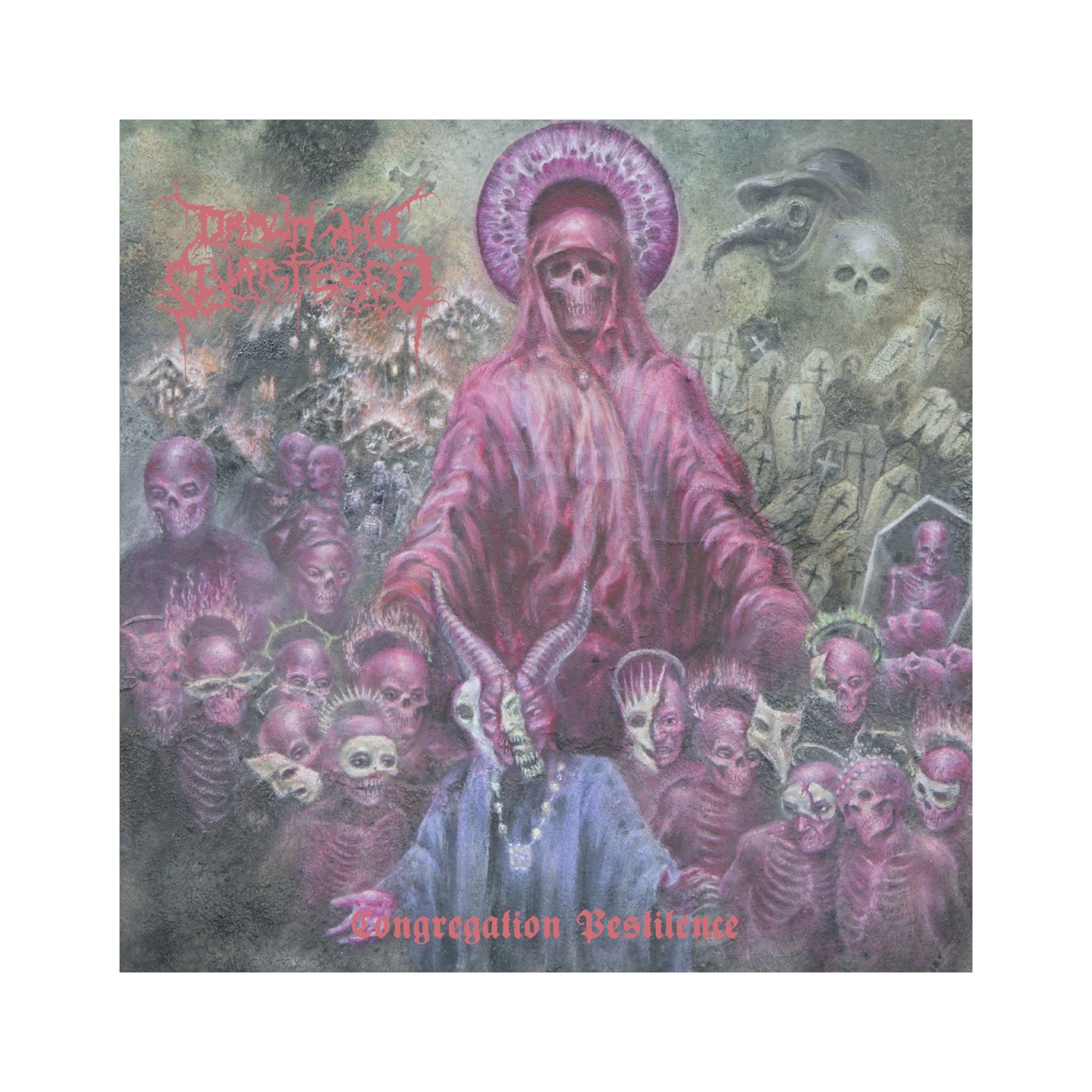 Drawn and Quartered - Congregation Pestilence LP (black vinyl)