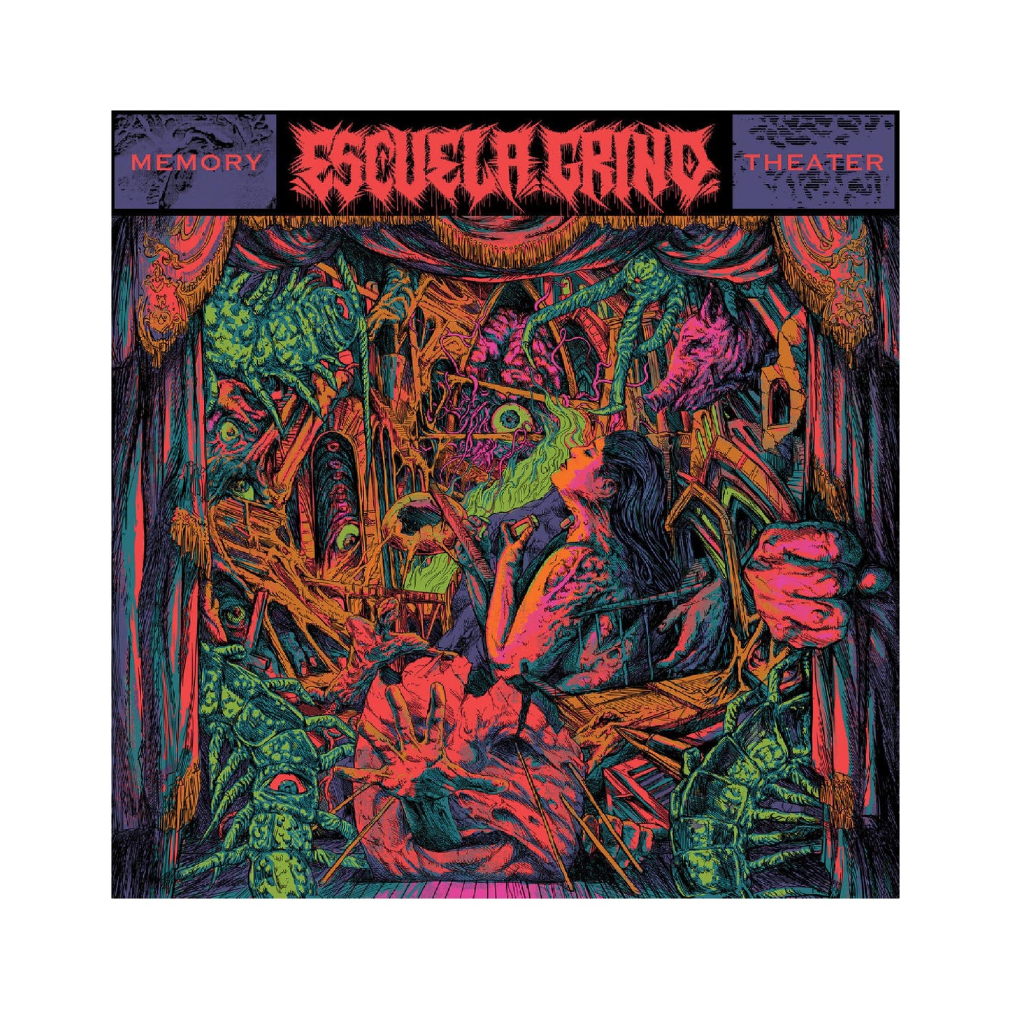 Escuela Grind - Memory Theater LP 12" (color vinyl)