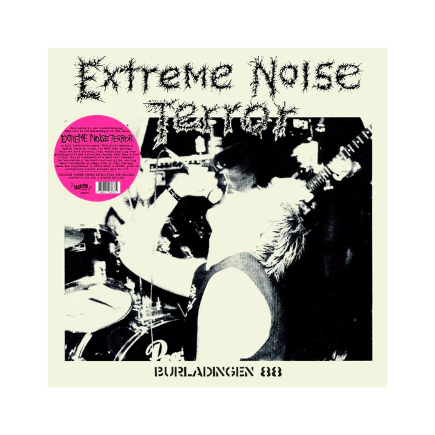Extreme Noise Terror - Burladingen 88 LP (black vinyl)