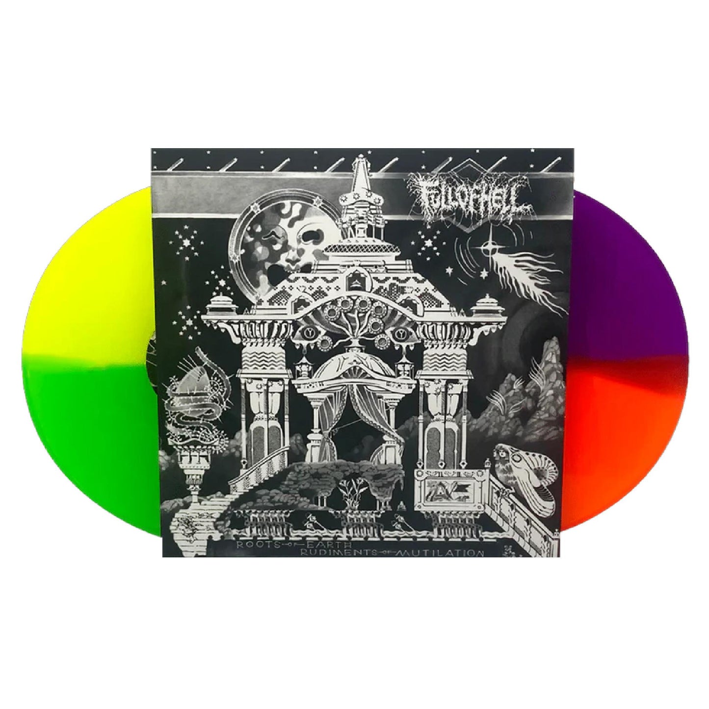 Full of Hell - Roots and Rudiments LP (color vinyl)