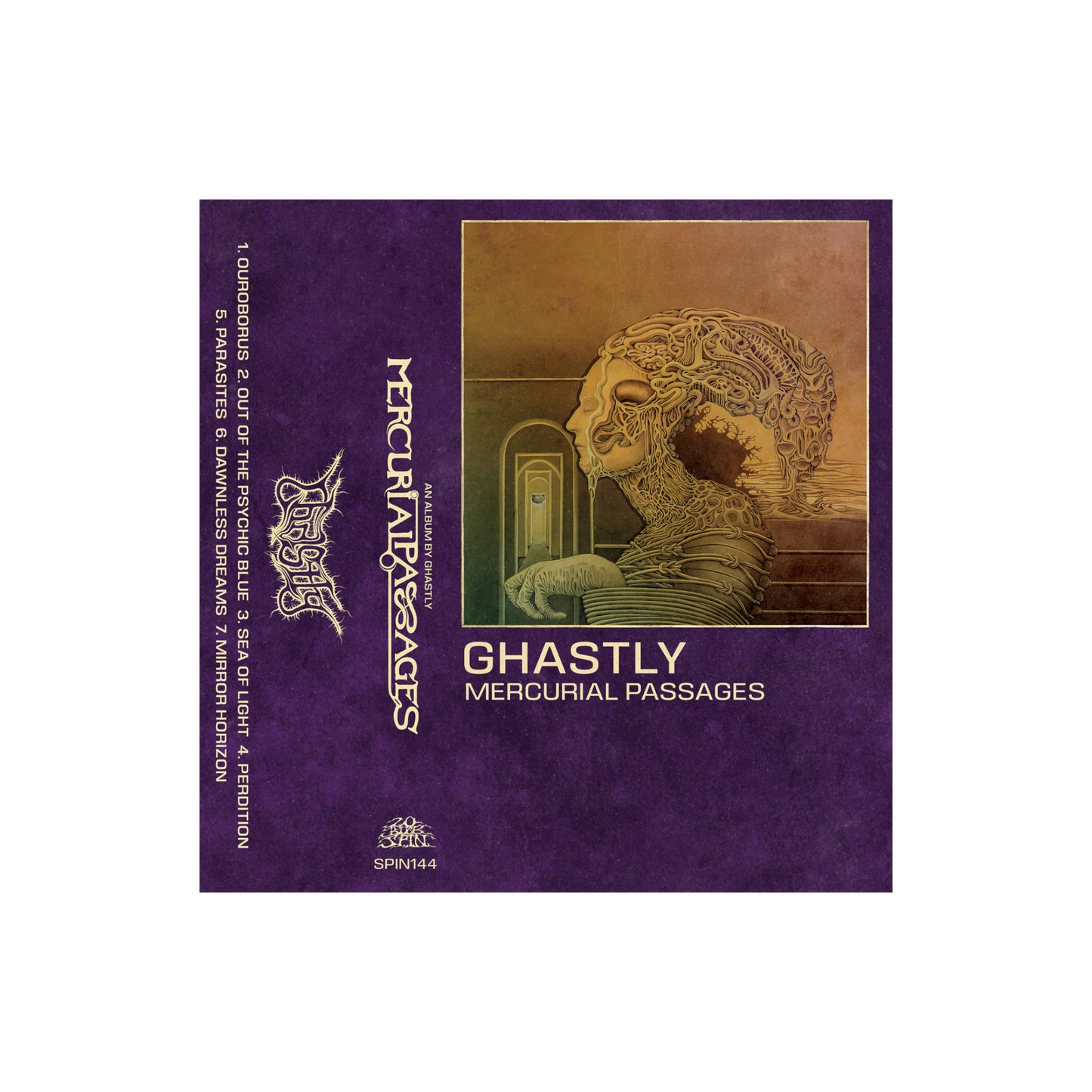 Ghastly - Mercurial Passages cassette tape