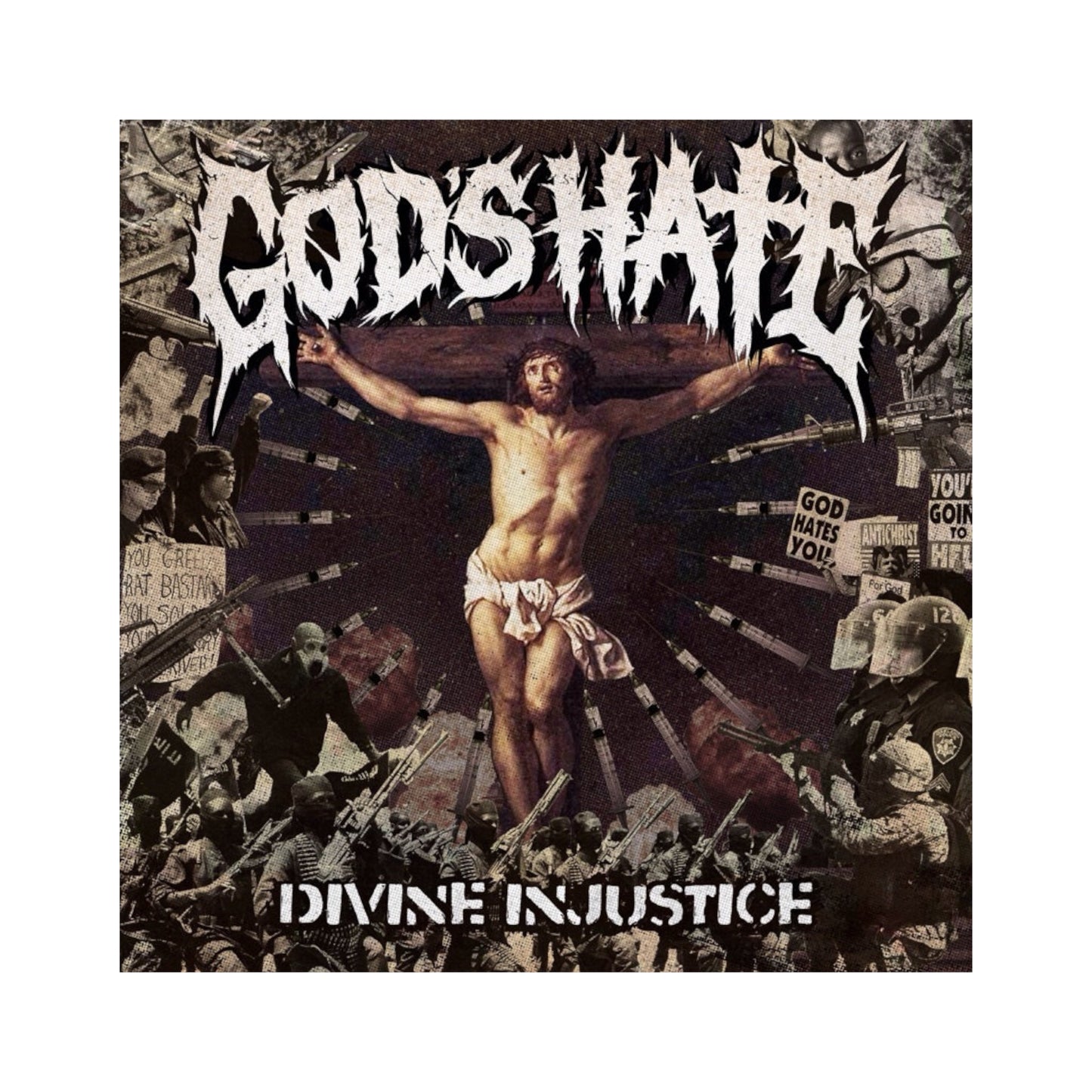 God's Hate - Divine Injustice LP (color vinyl)