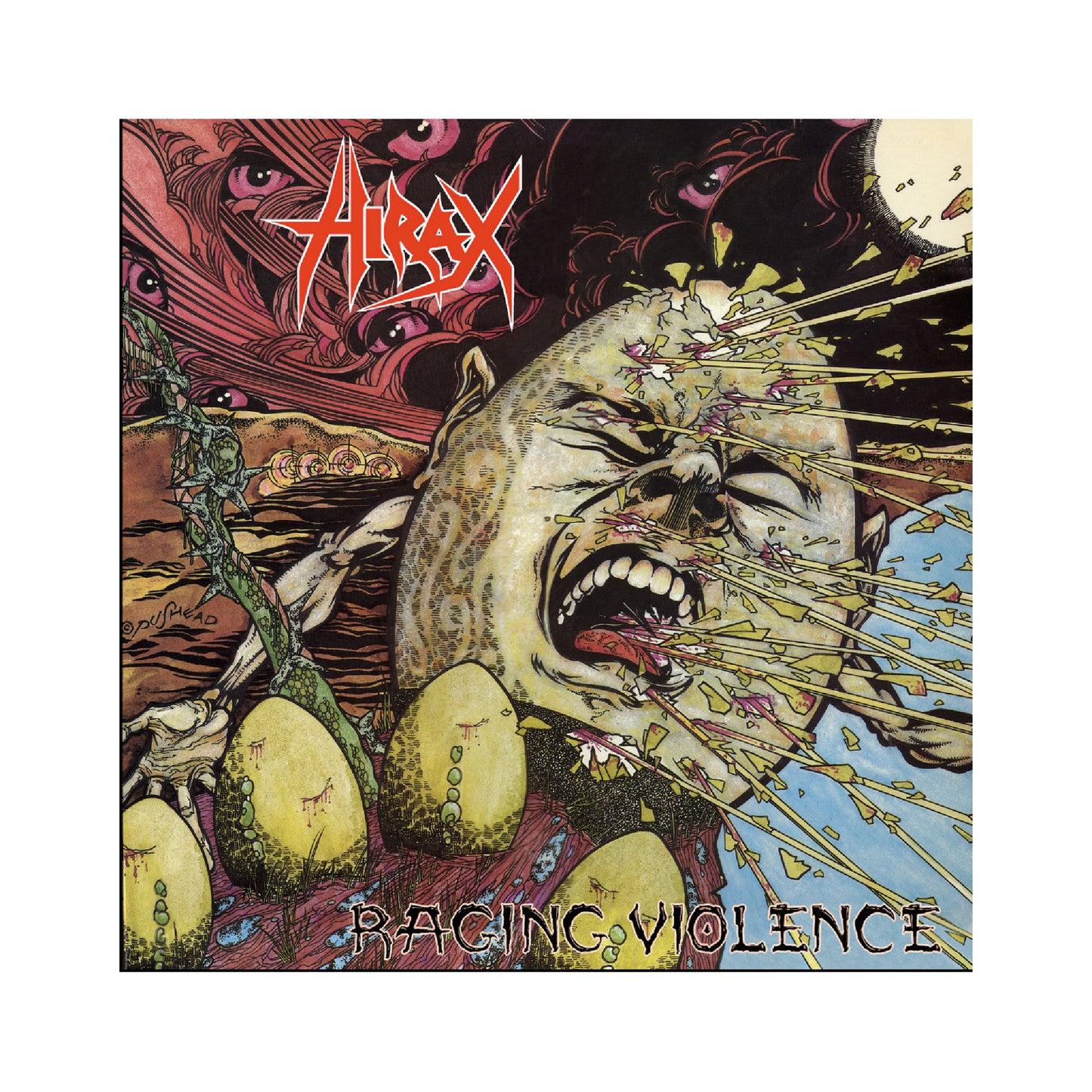 Hirax - Raging Violence LP 12" (color vinyl)