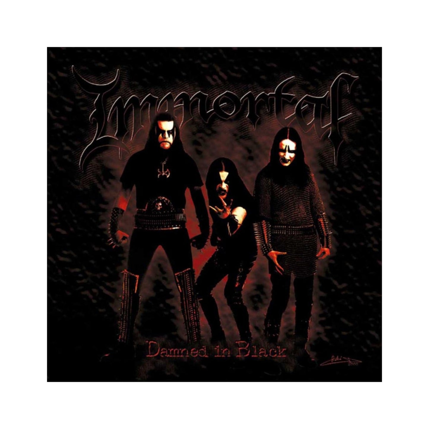 Immortal - Damned in Black LP (color vinyl)