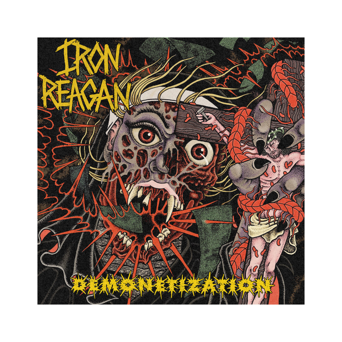 Iron Reagan - DEMONETIZATION LP (color vinyl)