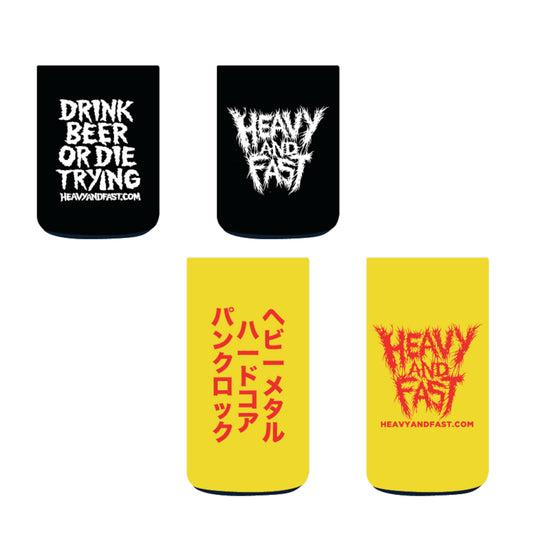 Heavy and Fast Koozie (can cooler)