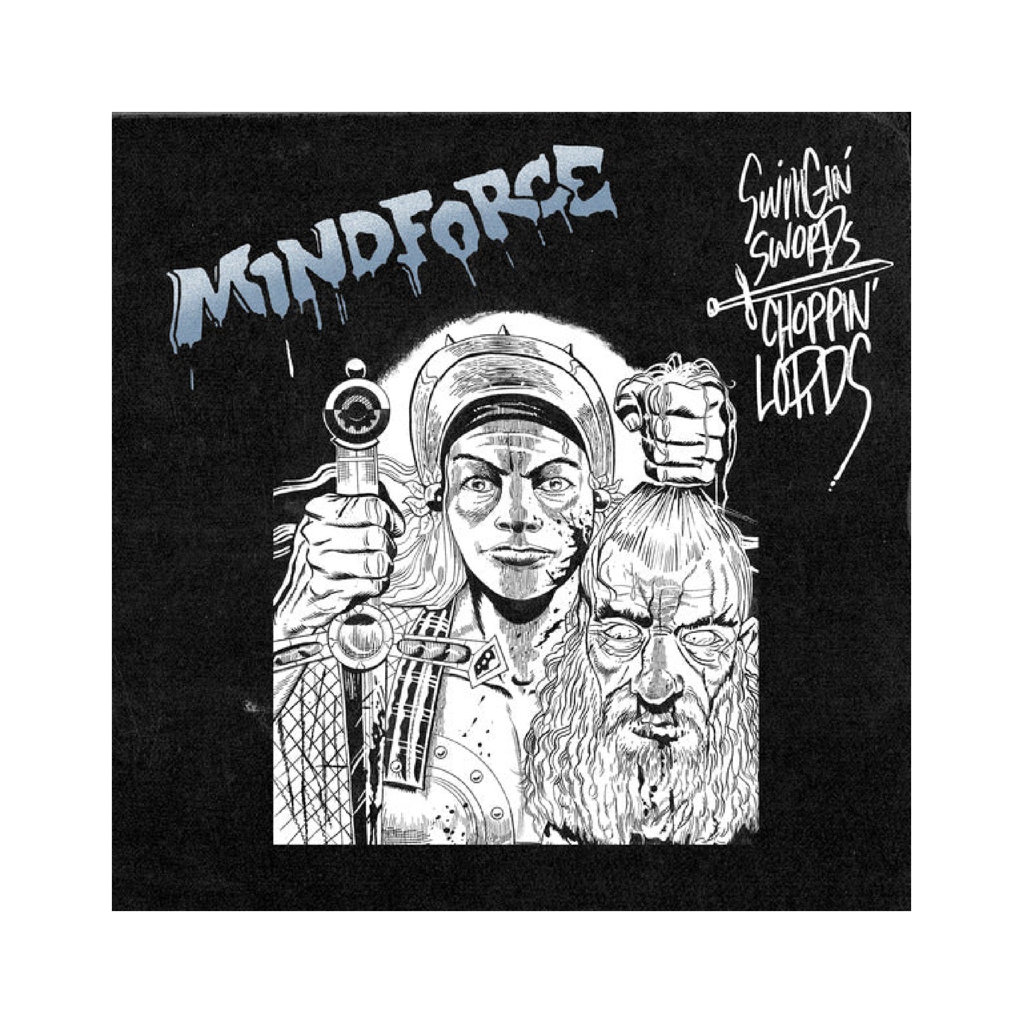 Mindforce - Swingin Swords, Choppin Lords 12" EP LP (color vinyl)