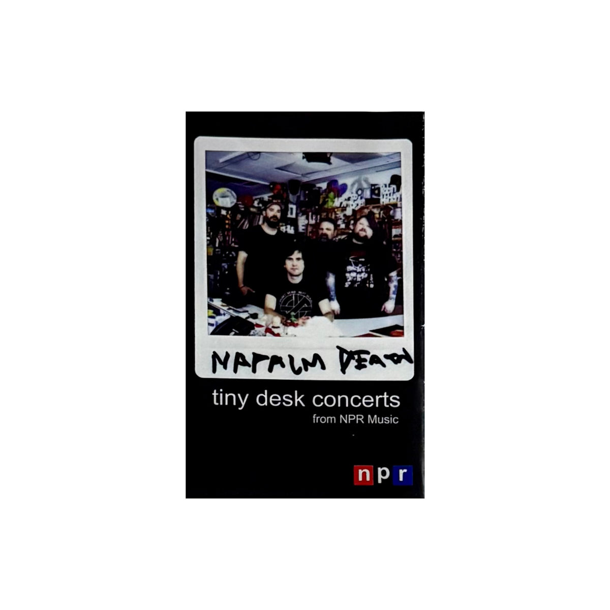 Napalm Death - Tiny Desk cassette tape