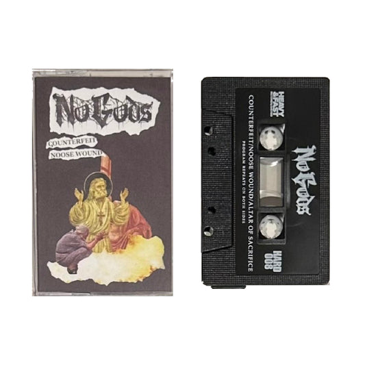 No Gods - Counterfeit//Noose Wound EP cassette tape
