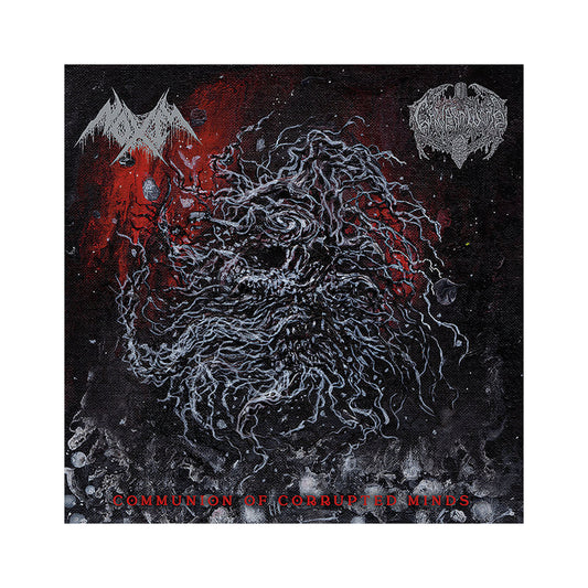 Noxis / Cavern Womb - Communion Of Corrupted Minds LP (black vinyl)