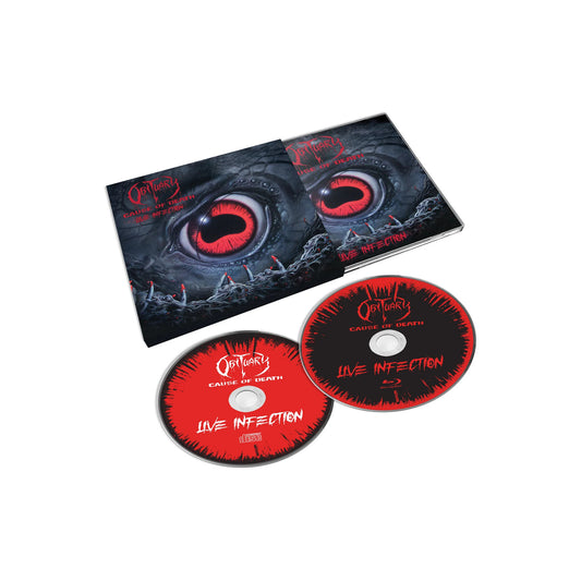 Obituary - Live Infection, Cause of Death CD & Blu-Ray Bluray
