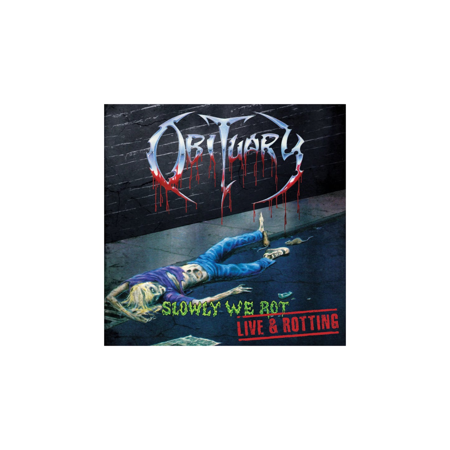 Obituary - Live & Rotting, Slowly We Rot CD & Blu-Ray Bluray