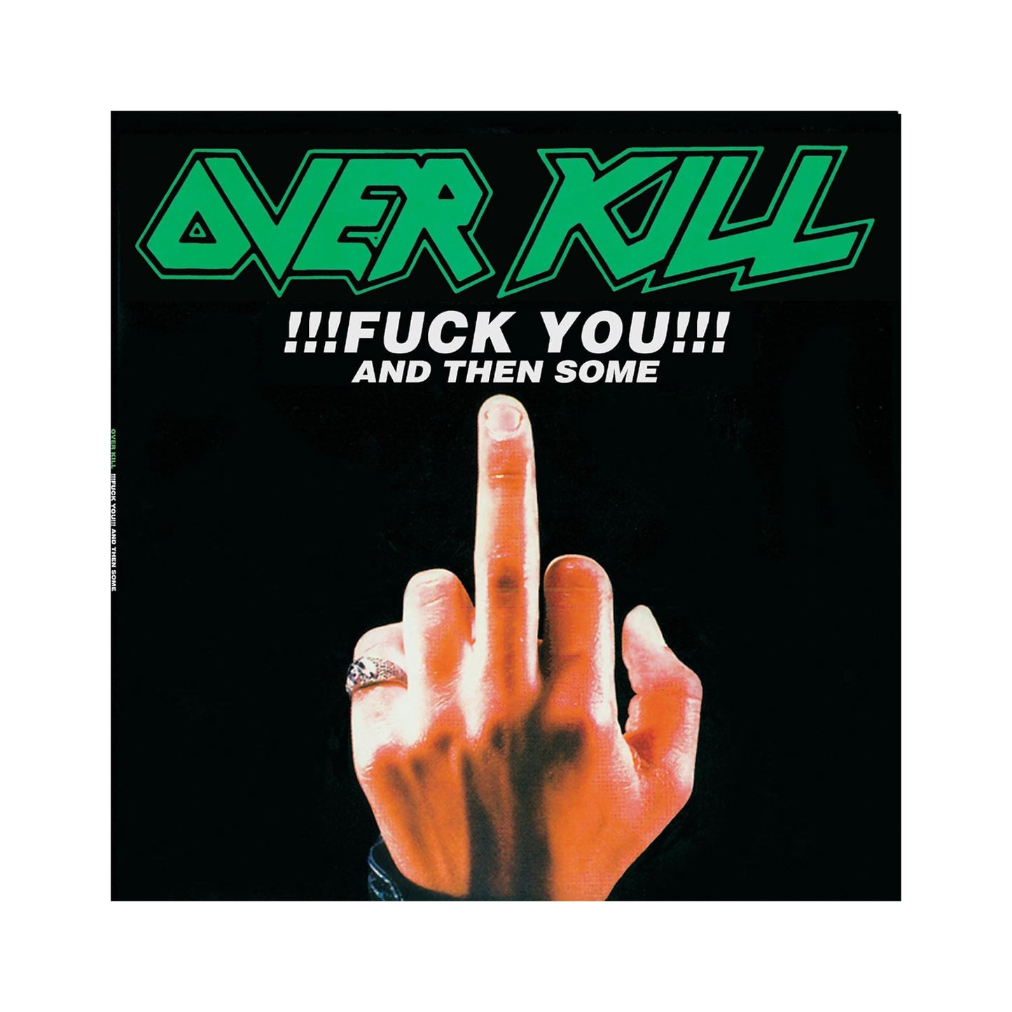 Overkill - !!!Fuck You!!! and Then Some LP (color vinyl)