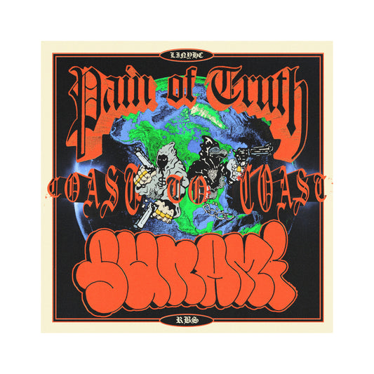 Pain of Truth / Sunami - Split - Coast to Coast 12" EP (color vinyl)