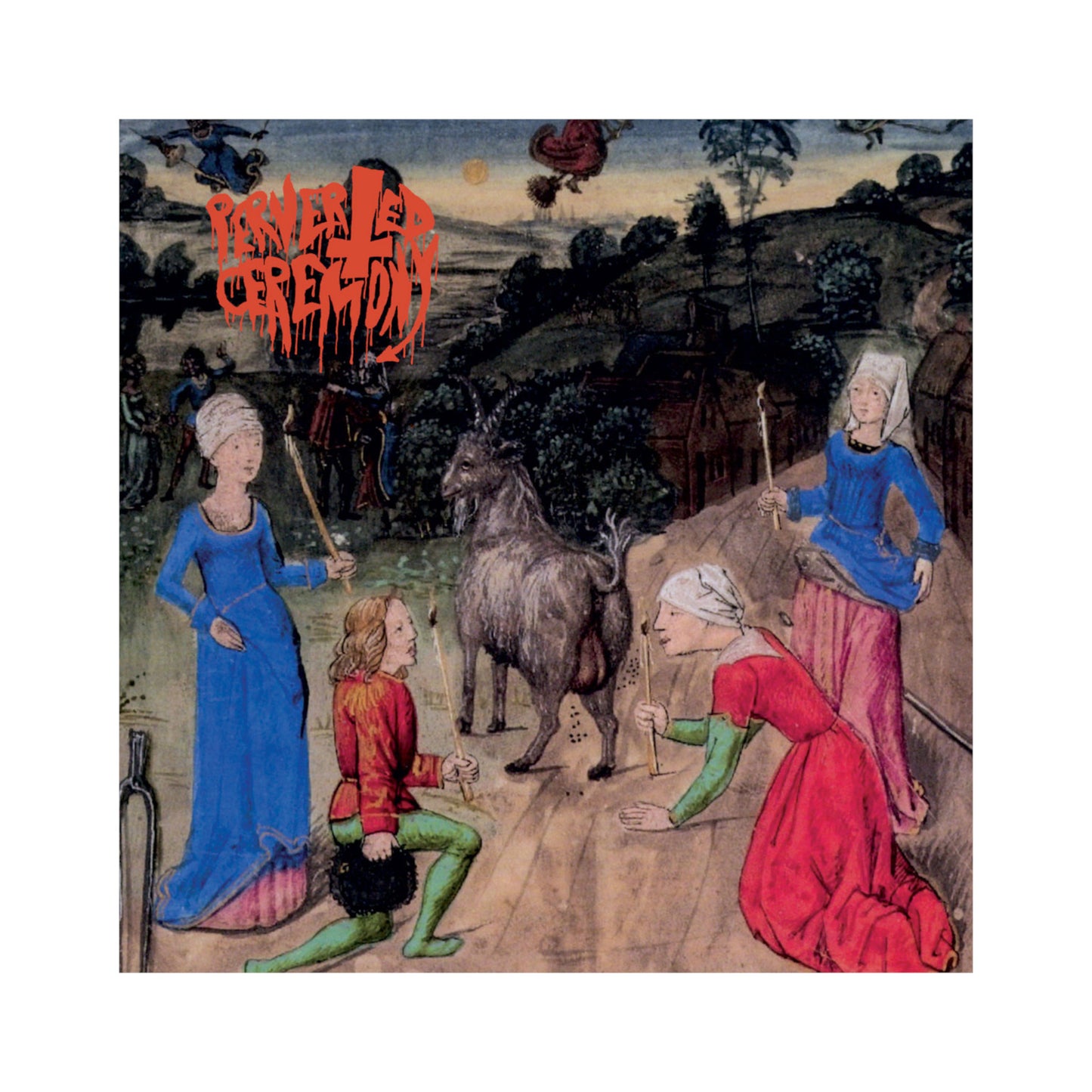 Perverted Ceremony - Perverted Ceremony S/T LP (black vinyl)