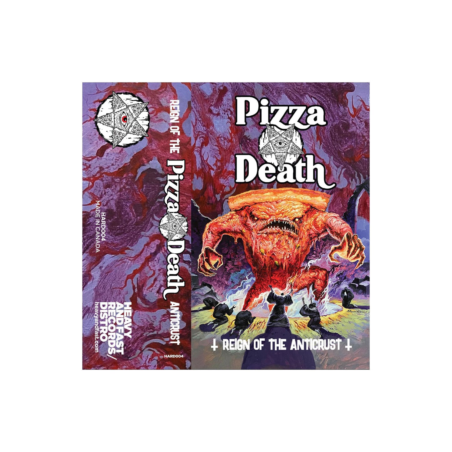Pizza Death - Reign of the Anti-crust CS (cassette tape)
