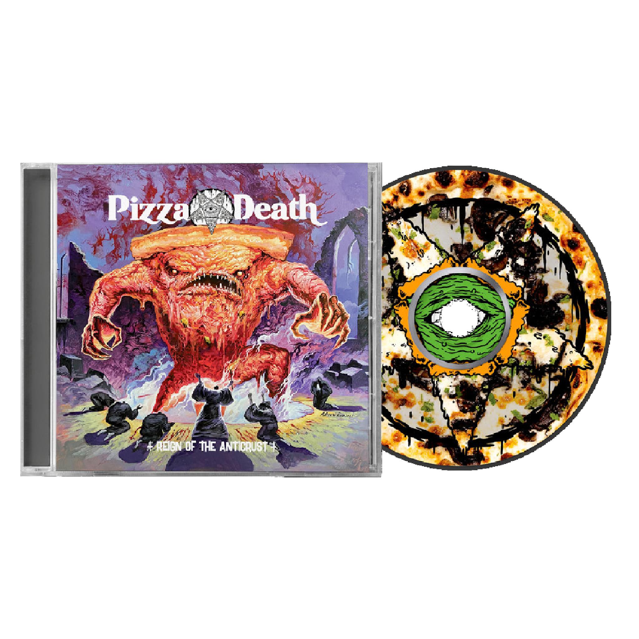 Pizza Death - Reign of the Anti-crust CD – Heavy and Fast Records