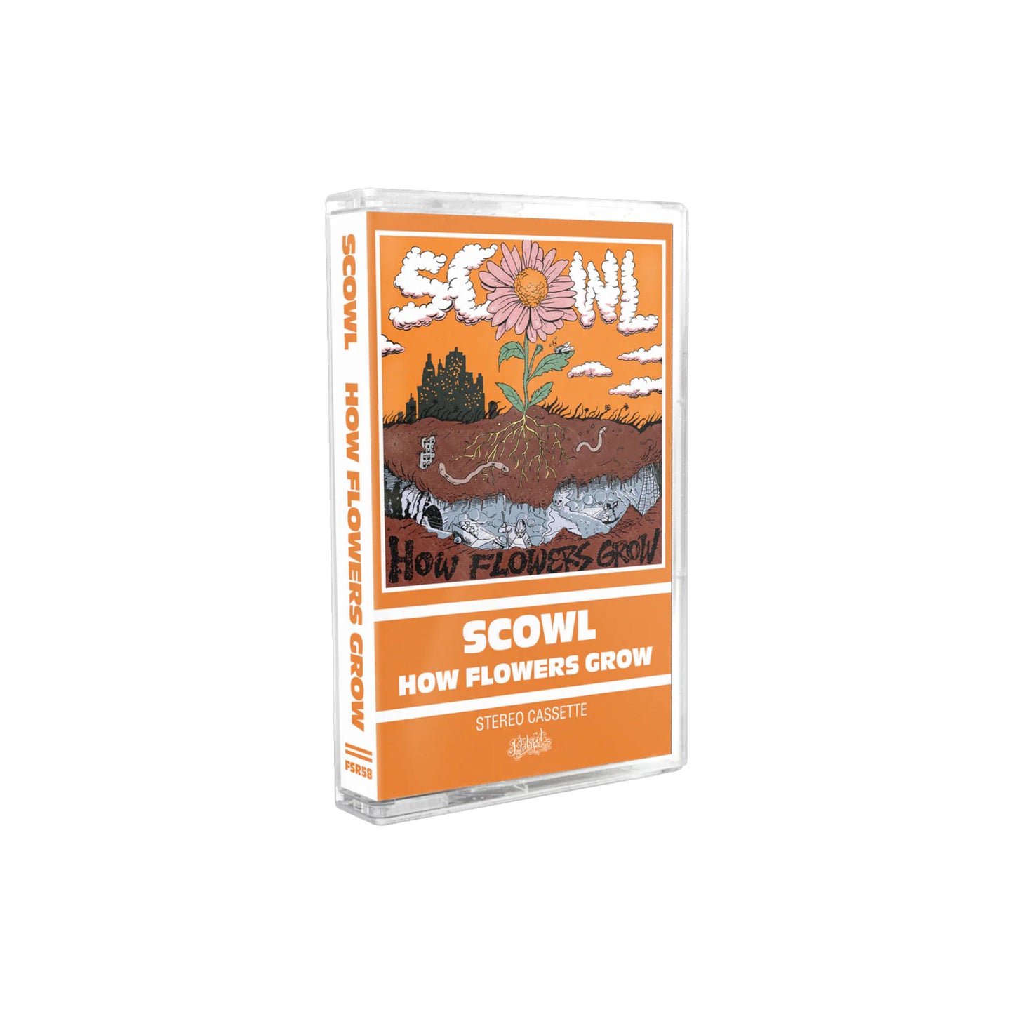 Scowl - How Flowers Grow cassette tape