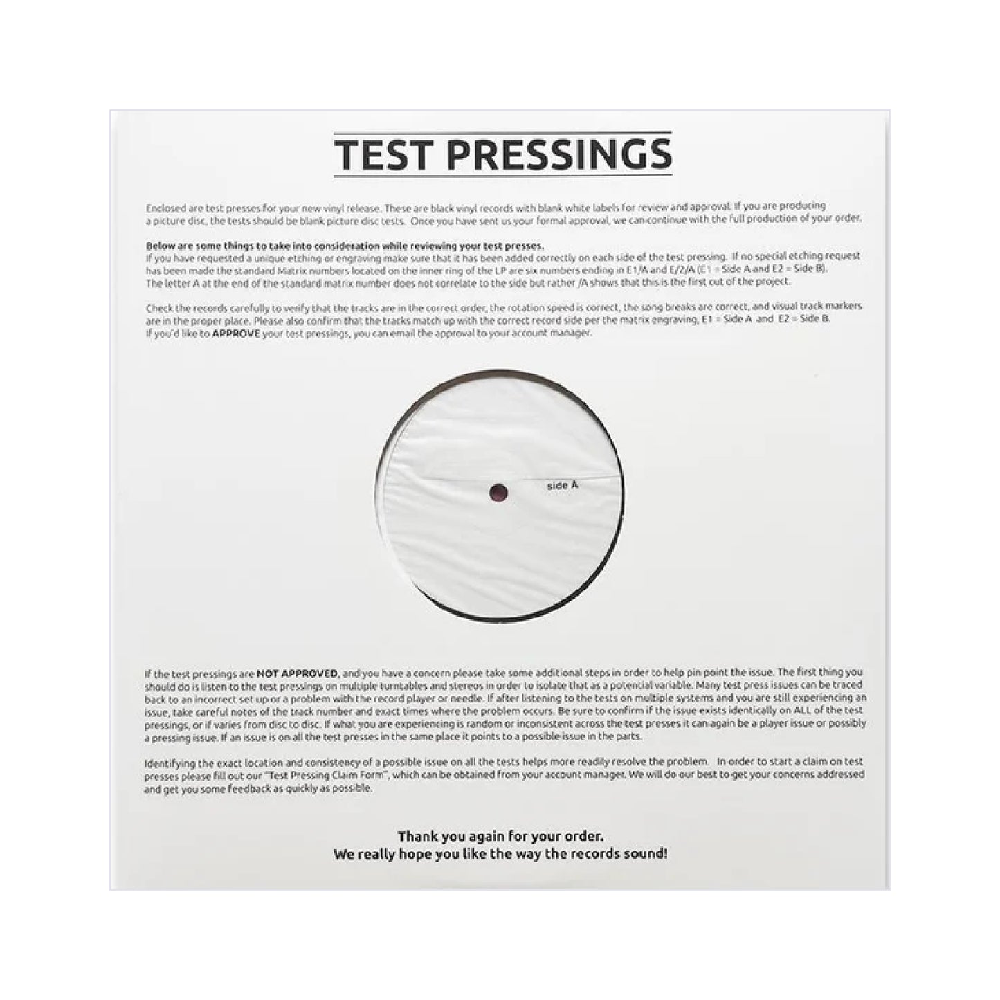 Sissy Spacek - Ways of Confusion - Test Press LP + CD