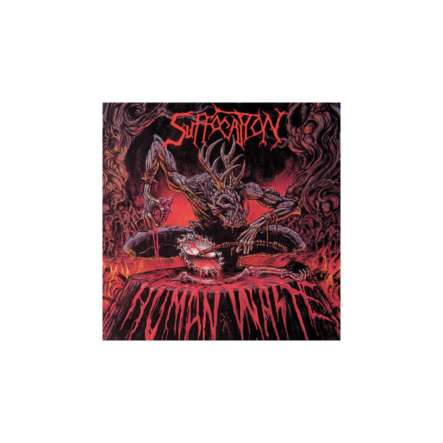 Suffocation CD - Human Waste CD
