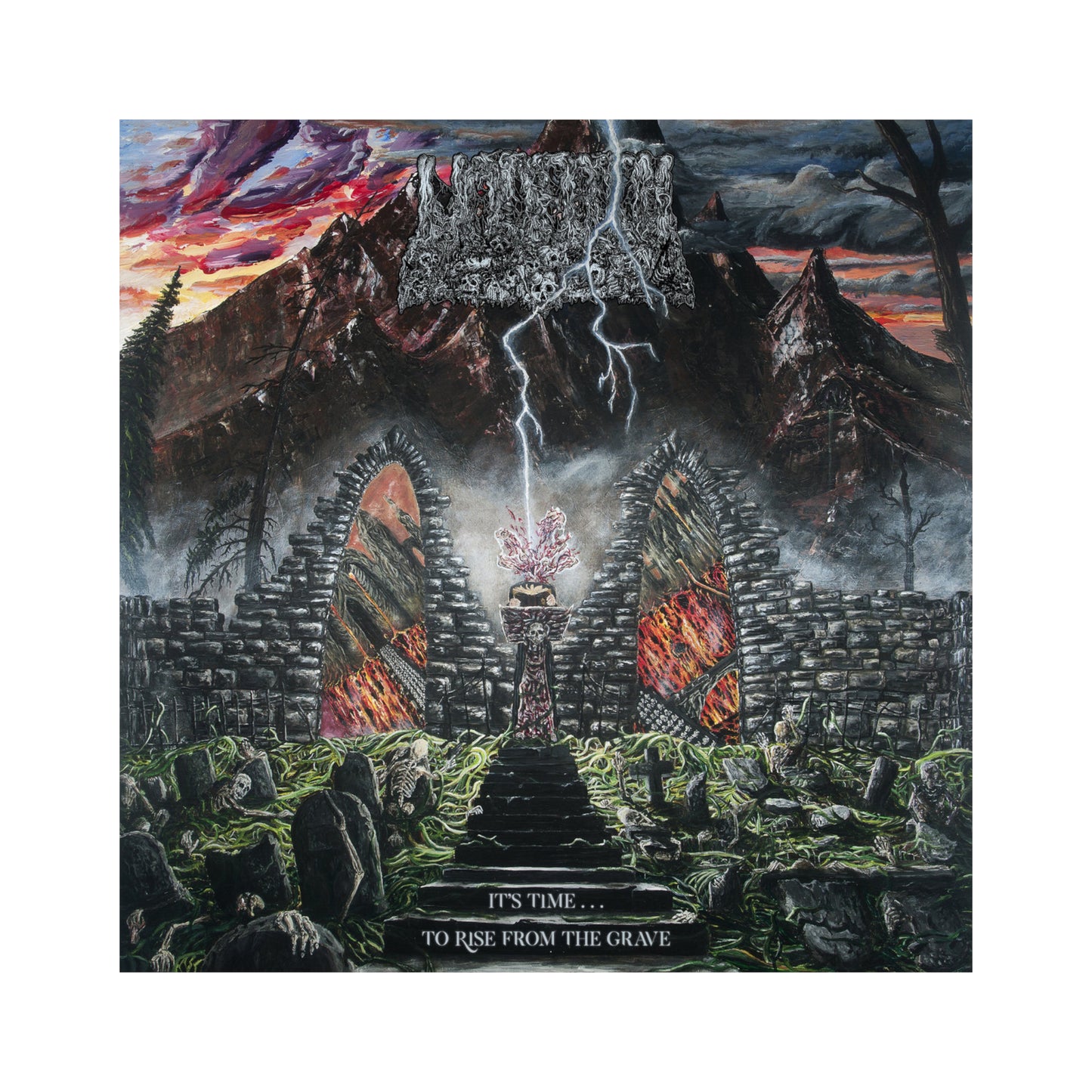 Undeath - Its Time to Rise From The Grave LP (color vinyl)