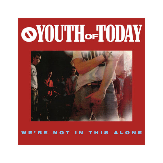 Youth of Today - We're Not In This Alone LP (color vinyl)