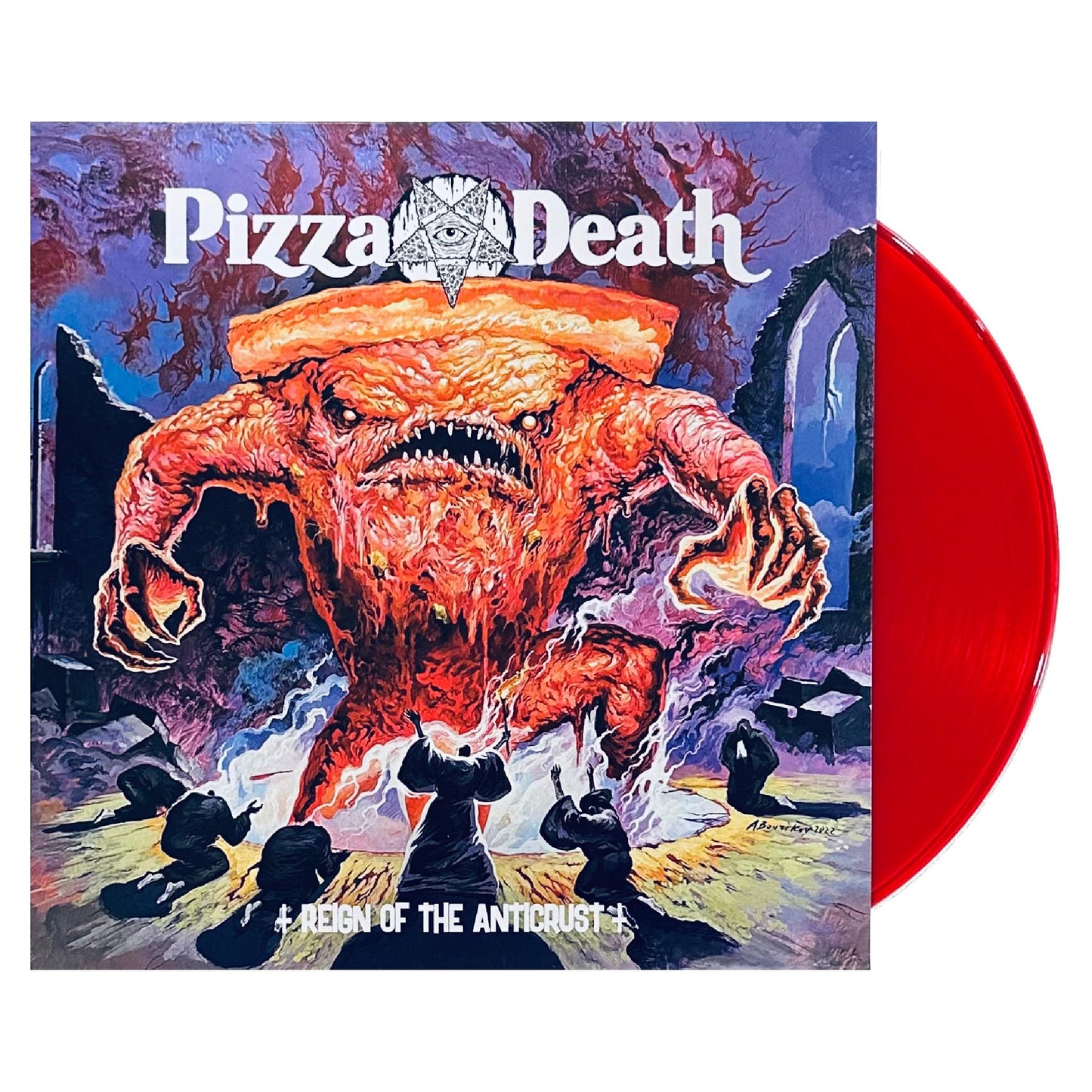 Pizza Death - Reign of the Anti-crust LP (color vinyl)