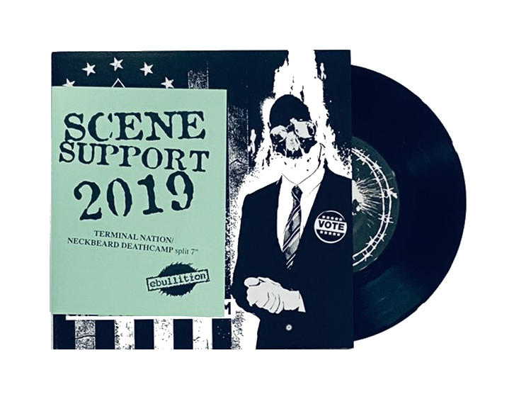 Terminal Nation / Neckbeard Deathcamp – One Party System 7" EP (Scene Support Version)