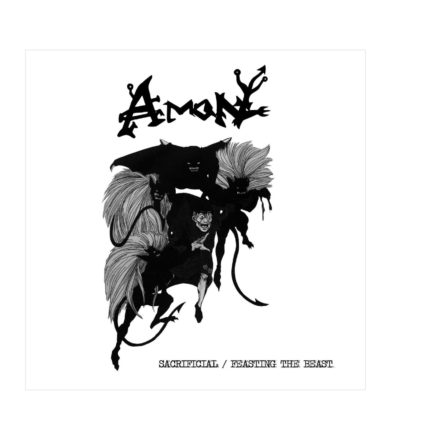 Amon (pre-Deicide) - Sacrificial / Feasting The Beast demos LP (color vinyl)