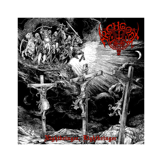 Archgoat - Nightbringer, Lightbringer - LP (red w/ black splatter color vinyl)